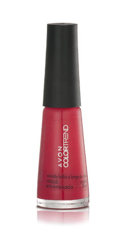Esmalte Brilho e Longa Duração Maçã Envenenada