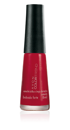 Esmalte Brilho e Longa Duração Babado Forte